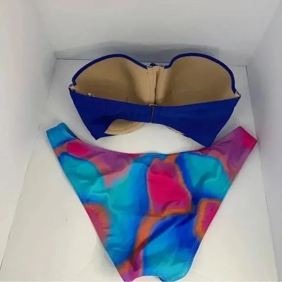 Wild fable, shade and shore, 2-Piece Bikini Swimsuit 36DD bottom, Xlarge - Picture 3 of 10